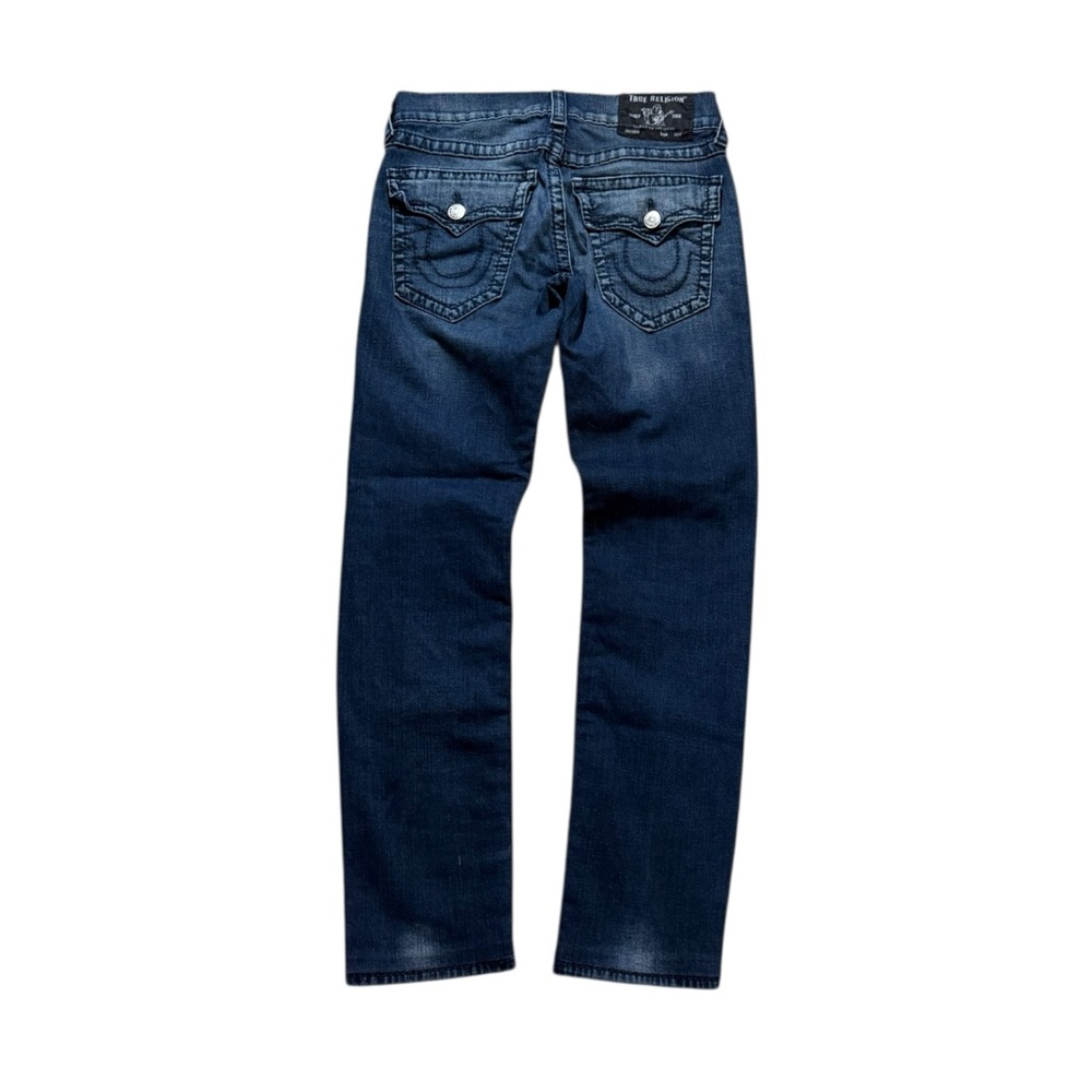 True Religion Geno Big T Flap Relaxed Slim Jeans